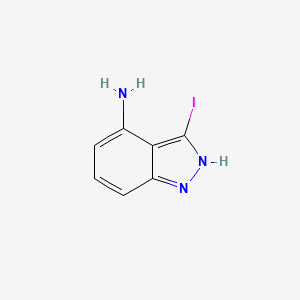 3-iodo-1H-indazol-4-amine