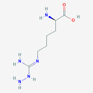 molecular formula C7H17N5O2 B160413 NH2-Homoarg CAS No. 139299-34-6