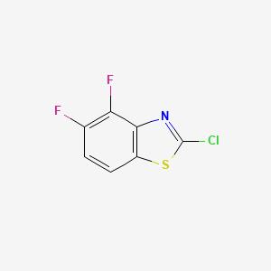molecular formula C7H2ClF2NS B1604131 2-Chloro-4,5-difluorobenzo[d]thiazole CAS No. 898748-69-1