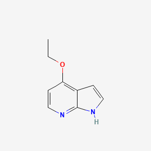 molecular formula C9H10N2O B1604140 4-ethoxy-1H-pyrrolo[2,3-b]pyridine CAS No. 1011711-57-1