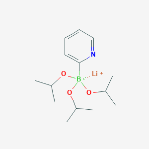 molecular formula C14H25BLiNO3 B1604144 Lithium triisopropyl 2-pyridylborate CAS No. 213764-22-8
