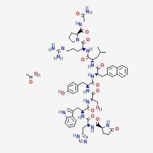 B1604145 Nafarelin acetate CAS No. 76932-60-0