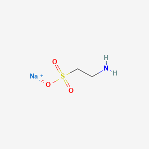 molecular formula C2H7NNaO3S B1604160 Sodium taurinate CAS No. 7347-25-3