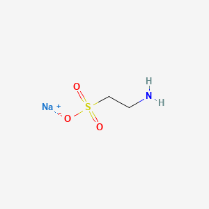 molecular formula C2H6NNaO3S B1604160 Sodium taurinate CAS No. 7347-25-3