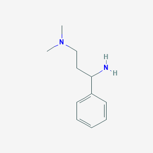 molecular formula C11H18N2 B1604161 N1,N1-二甲基-3-苯基丙烷-1,3-二胺 CAS No. 942-86-9