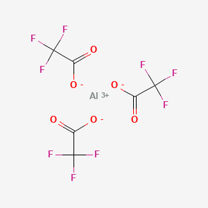 molecular formula C6AlF9O6 B1604185 Aluminium tris(trifluoroacetate) CAS No. 36554-89-9