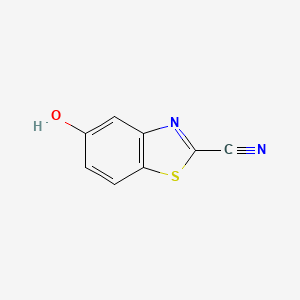 5-Hydroxybenzo[d]thiazole-2-carbonitrile