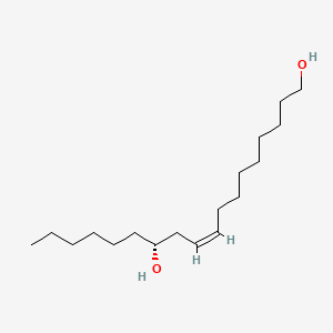 molecular formula C18H36O2 B1604245 Ricinoleyl alcohol CAS No. 540-11-4