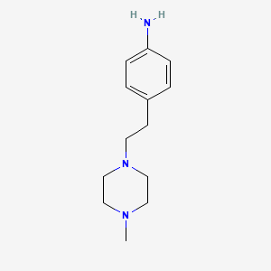 4-[2-(4-Methylpiperazin-1-yl)ethyl]aniline