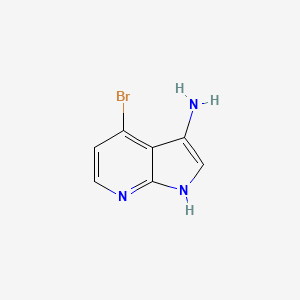 4-Bromo-1H-pyrrolo[2,3-B]pyridin-3-amine