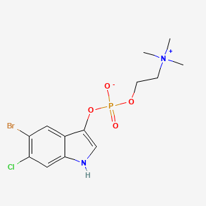 5-Bromo-6-chloro-3-indoxyl choline phosphate