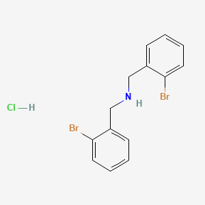 molecular formula C14H14Br2ClN B1604282 Bis(2-bromobenzyl)amine hydrochloride CAS No. 336615-45-3