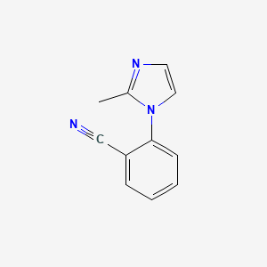 2-(2-methyl-1H-imidazol-1-yl)benzonitrile