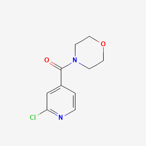 molecular formula C10H11ClN2O2 B1604337 4-(2-Chloroisonicotinoyl)morpholine CAS No. 174482-98-5