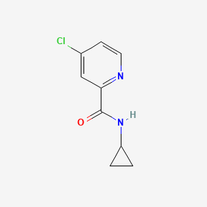 molecular formula C9H9ClN2O B1604342 N-Cyclopropyl 4-chloropicolinamide CAS No. 1090815-16-9