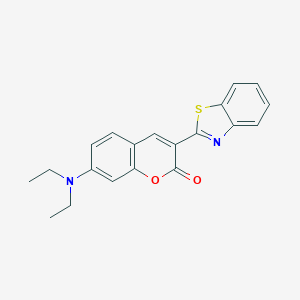 molecular formula C20H18N2O2S B160435 香豆素 6 CAS No. 38215-36-0