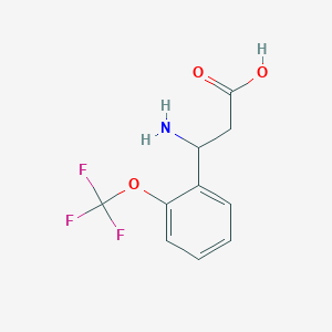 3-Amino-3-[2-(trifluoromethoxy)phenyl]propanoic acid