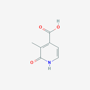 molecular formula C7H7NO3 B160436 2-Hydroxy-3-methylisonicotinic acid CAS No. 126798-27-4