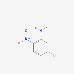 molecular formula C8H9BrN2O2 B1604368 5-Bromo-N-ethyl-2-nitroaniline CAS No. 813448-98-5