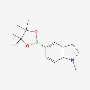 1-Methyl-5-(4,4,5,5-tetramethyl-1,3,2-dioxaborolan-2-yl)indoline