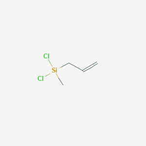 molecular formula C4H8Cl2Si B160440 Allyl(dichloro)methylsilane CAS No. 1873-92-3