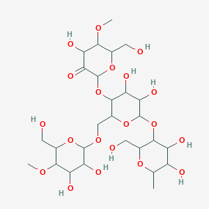 molecular formula C27H46O20 B1604406 氧化淀粉 CAS No. 65996-62-5