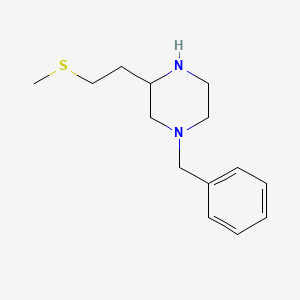 molecular formula C14H22N2S B1604409 N4-Benzyl-2-(methylthioethyl)piperazine CAS No. 660862-41-9