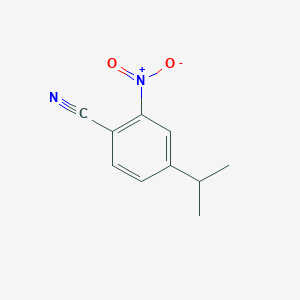 molecular formula C10H10N2O2 B1604410 4-Isopropyl-2-nitrobenzonitrile CAS No. 204850-15-7