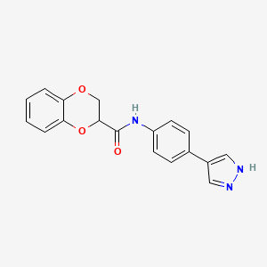 molecular formula C18H15N3O3 B1604412 Rho Kinase Inhibitor V CAS No. 1072906-02-5