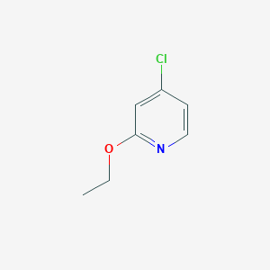 molecular formula C7H8ClNO B1604419 4-Chloro-2-ethoxypyridine CAS No. 856851-45-1