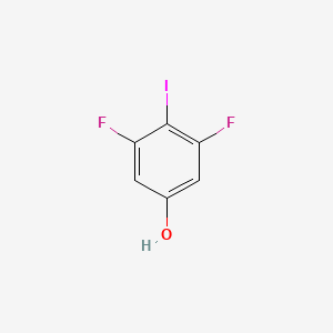 molecular formula C6H3F2IO B1604422 3,5-Difluoro-4-iodophenol CAS No. 1000574-74-2