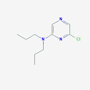 molecular formula C10H16ClN3 B1604436 6-chloro-N,N-dipropylpyrazin-2-amine CAS No. 957065-91-7