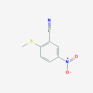 2-(Methylthio)-5-nitrobenzonitrile