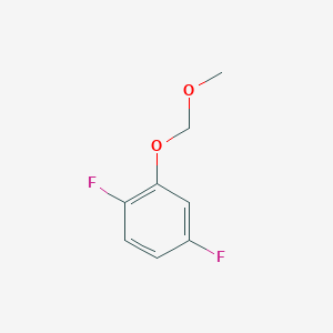 molecular formula C8H8F2O2 B1604455 1,4-Difluoro-2-(methoxymethoxy)benzene CAS No. 749230-16-8