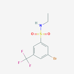 3-Bromo-N-ethyl-5-(trifluoromethyl)benzenesulfonamide