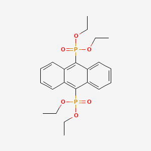 Diethyl [10-(diethoxyphosphoryl)-anthracen-9-yl]phosphonate