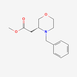 (r)-(4-Benzyl-morpholin-3-yl)-acetic acid methyl ester