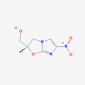 (R)-(2-Methyl-6-nitro-2,3-dihydro-imidazo[2,1-b]oxazol-2-yl)-methanol