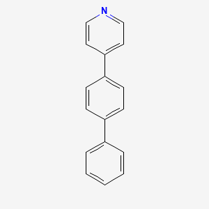 molecular formula C17H13N B1604495 4-(4-Biphenyl)pyridine CAS No. 861024-61-5