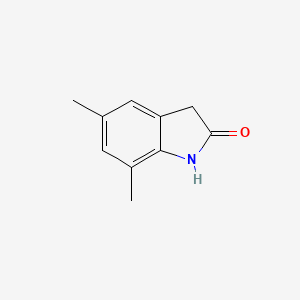 molecular formula C10H11NO B1604500 5,7-Dimethylindolin-2-one CAS No. 729598-50-9