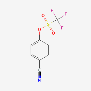 4-Cyanophenyl trifluoromethanesulfonate