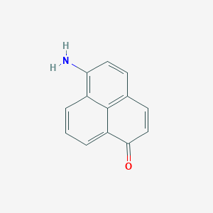molecular formula C13H9NO B1604517 6-Amino-1-phenalenone CAS No. 70402-14-1
