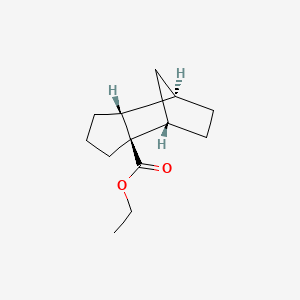 molecular formula C13H20O2 B1604522 Ethyl hexahydro-4,7-methanoindane-3a-carboxylate CAS No. 80657-64-3