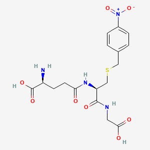 molecular formula C17H22N4O8S B1604538 S-(4-nitrobenzyl)-glutathione CAS No. 6803-19-6
