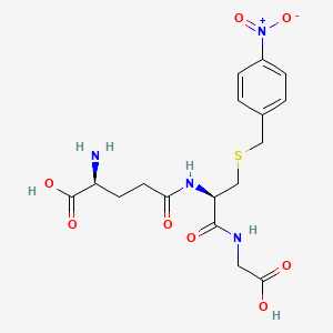 molecular formula C17H22N4O8S B1604538 s-(p-Nitrobenzyl)glutathione CAS No. 6803-19-6