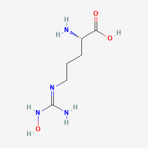 molecular formula C6H14N4O3 B1604539 Nomega-Hydroxy-L-arginine CAS No. 53054-07-2