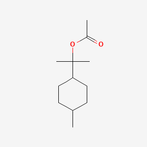 molecular formula C12H22O2 B1604540 p-Menthan-8-yl acetate CAS No. 80-25-1