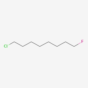 molecular formula C8H16ClF B1604543 Octane, 1-chloro-8-fluoro- CAS No. 593-14-6