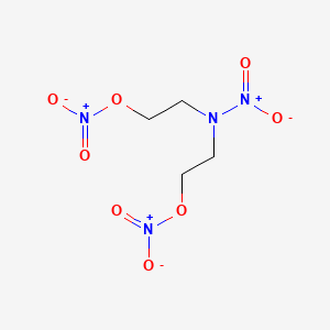 molecular formula C4H8N4O8 B1604548 Diethanolnitramine dinitrate CAS No. 4185-47-1