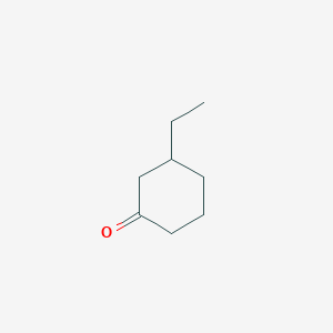 molecular formula C8H14O B1604563 3-Ethylcyclohexanone CAS No. 22461-89-8